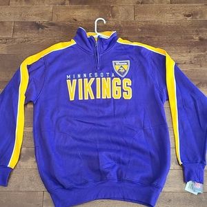 Minnesota Vikings NWT zip up sweatshirt